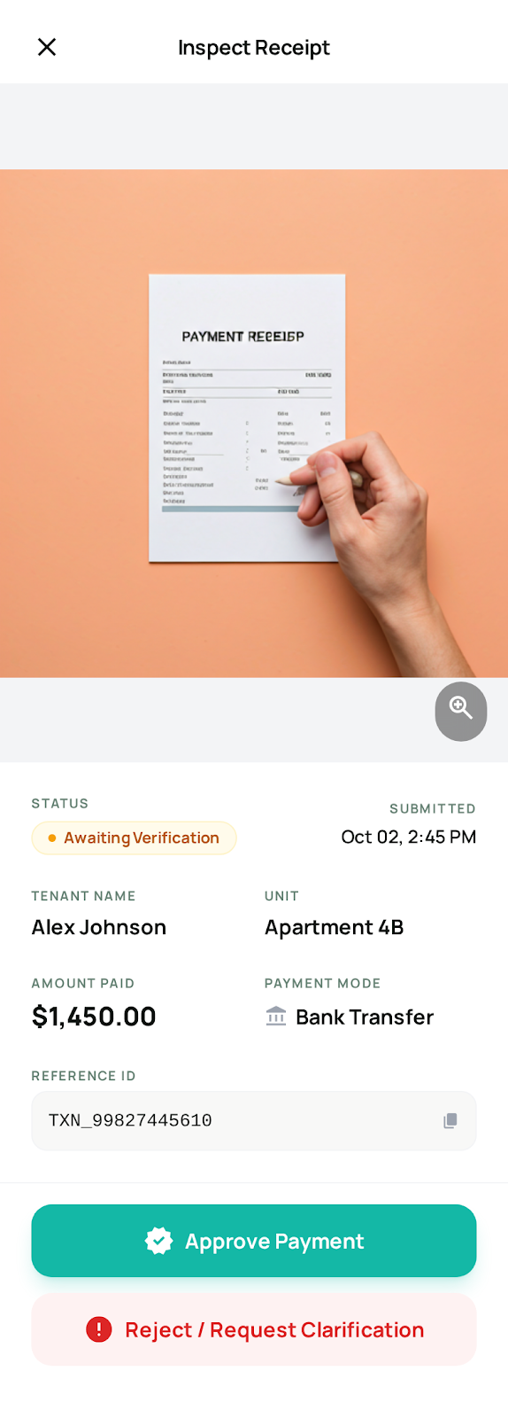 Payment Verification